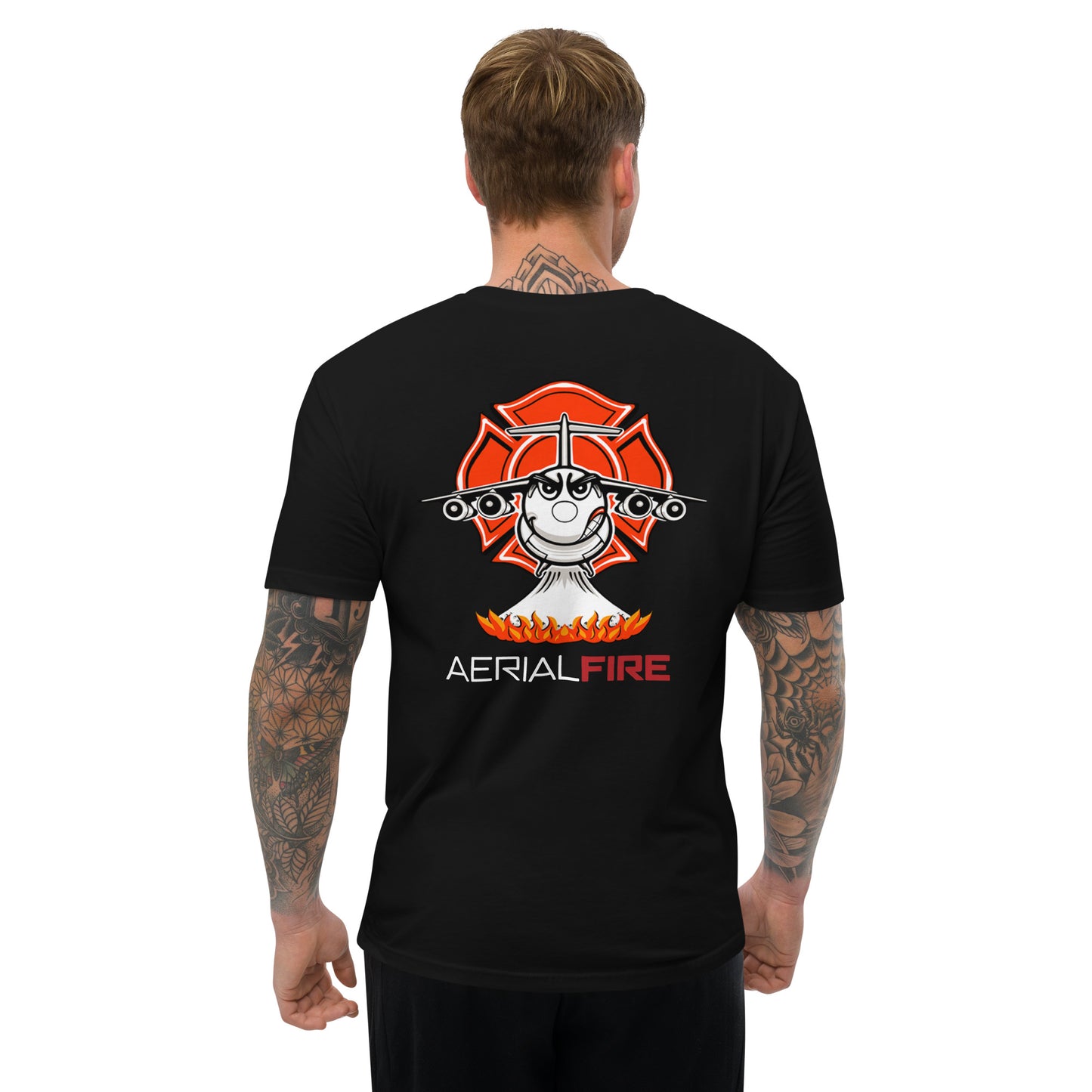 AerialFire BAE146/RJ85 Cartoon Short Sleeve T-shirt