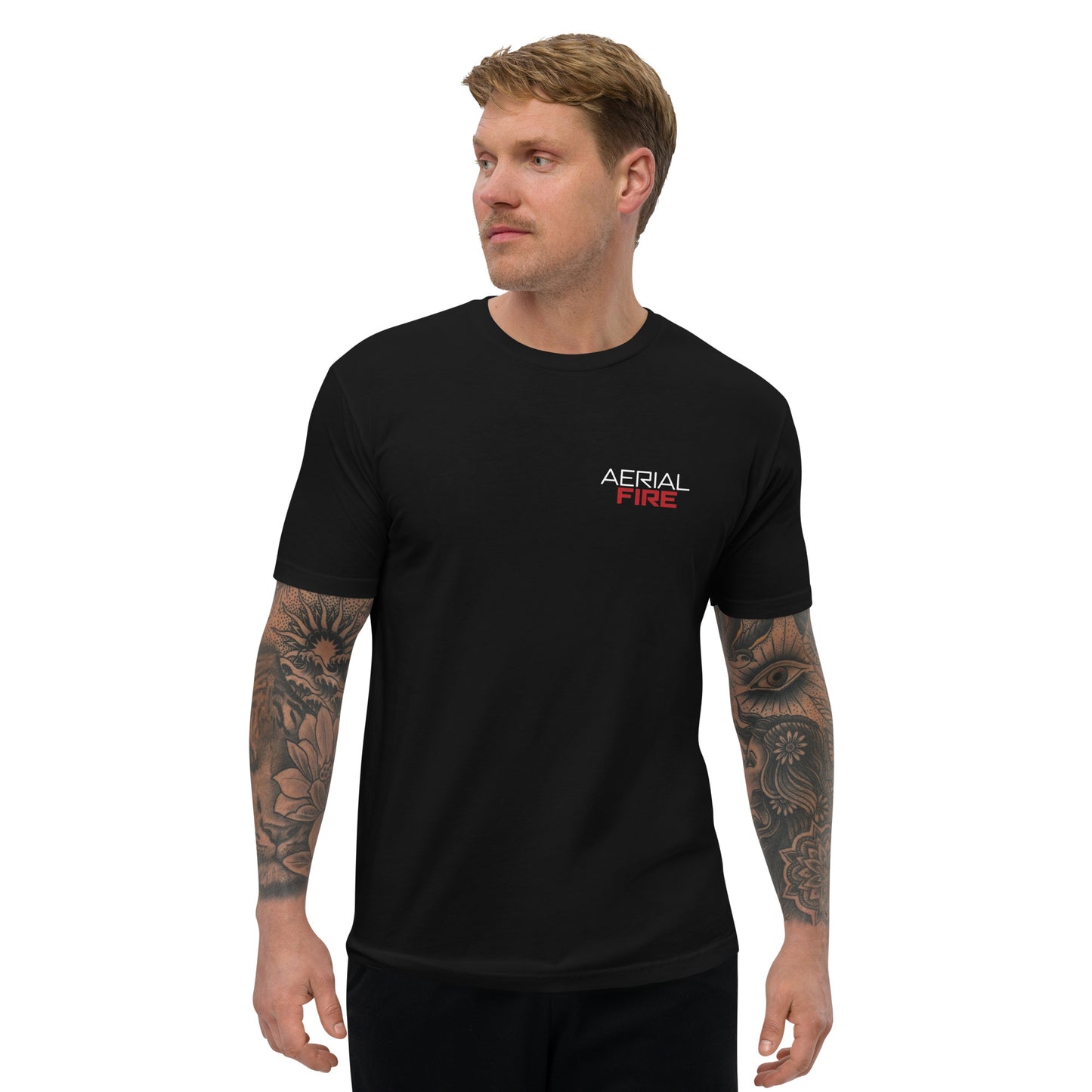 AerialFire DC-10 Cartoon Short Sleeve T-shirt