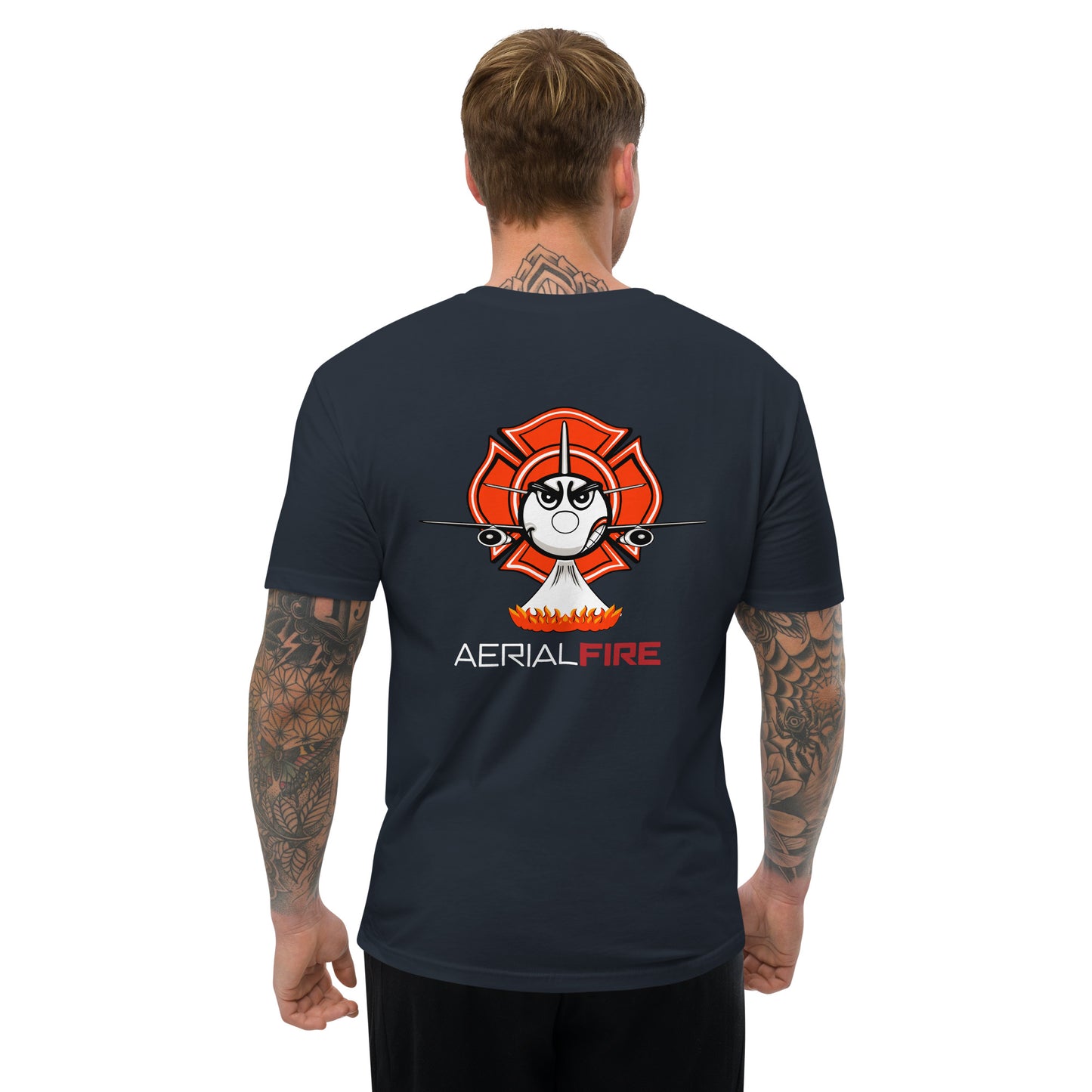AerialFire 737 Cartoon Short Sleeve T-shirt