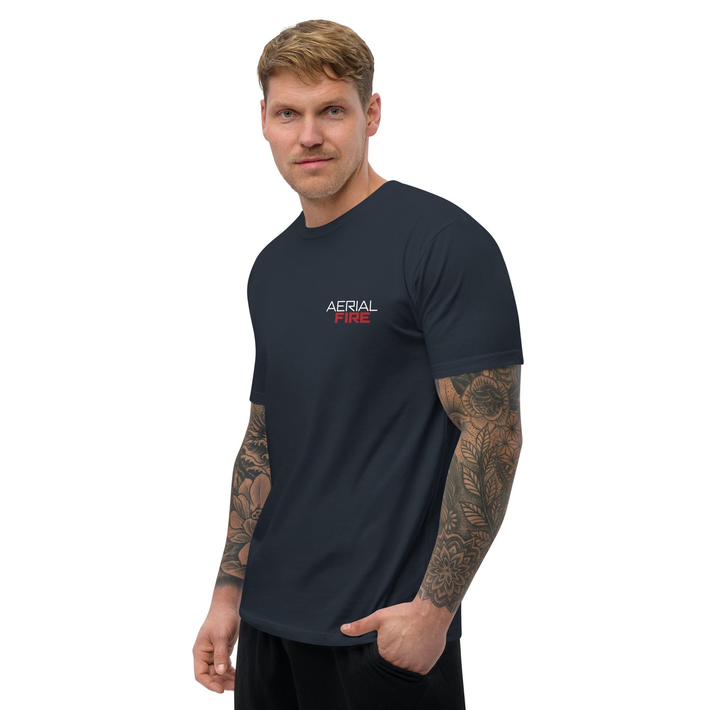 AerialFire 737 Cartoon Short Sleeve T-shirt
