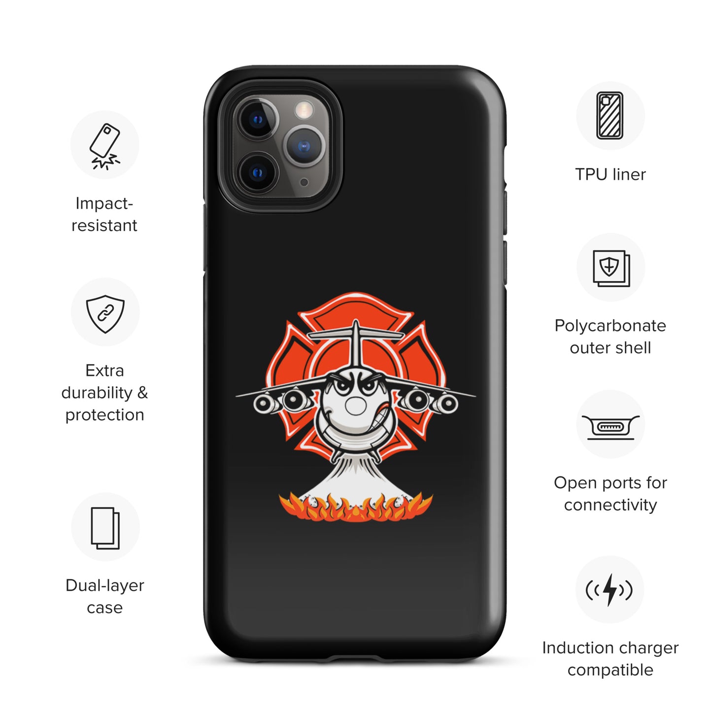 AerialFire BAE-146 Cartoon Tough Case for iPhone®