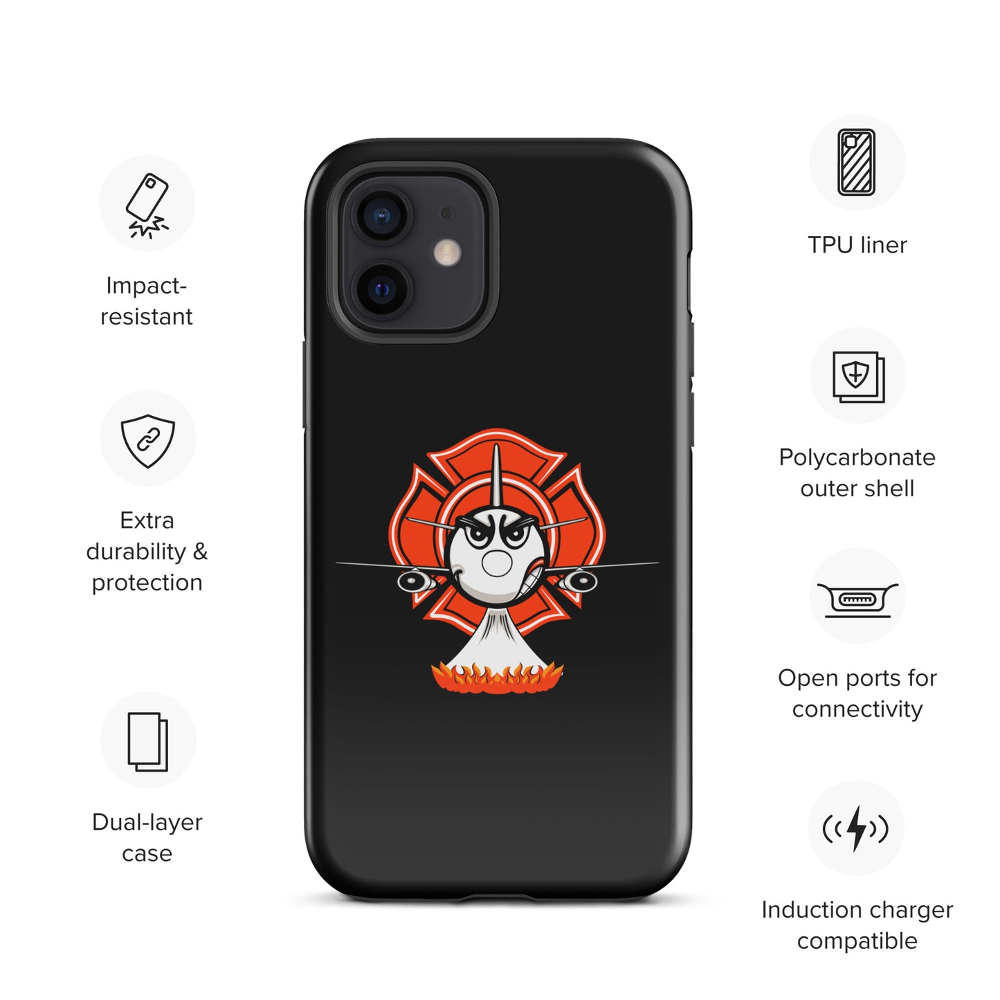 AerialFire 737 Cartoon Tough Case for iPhone®