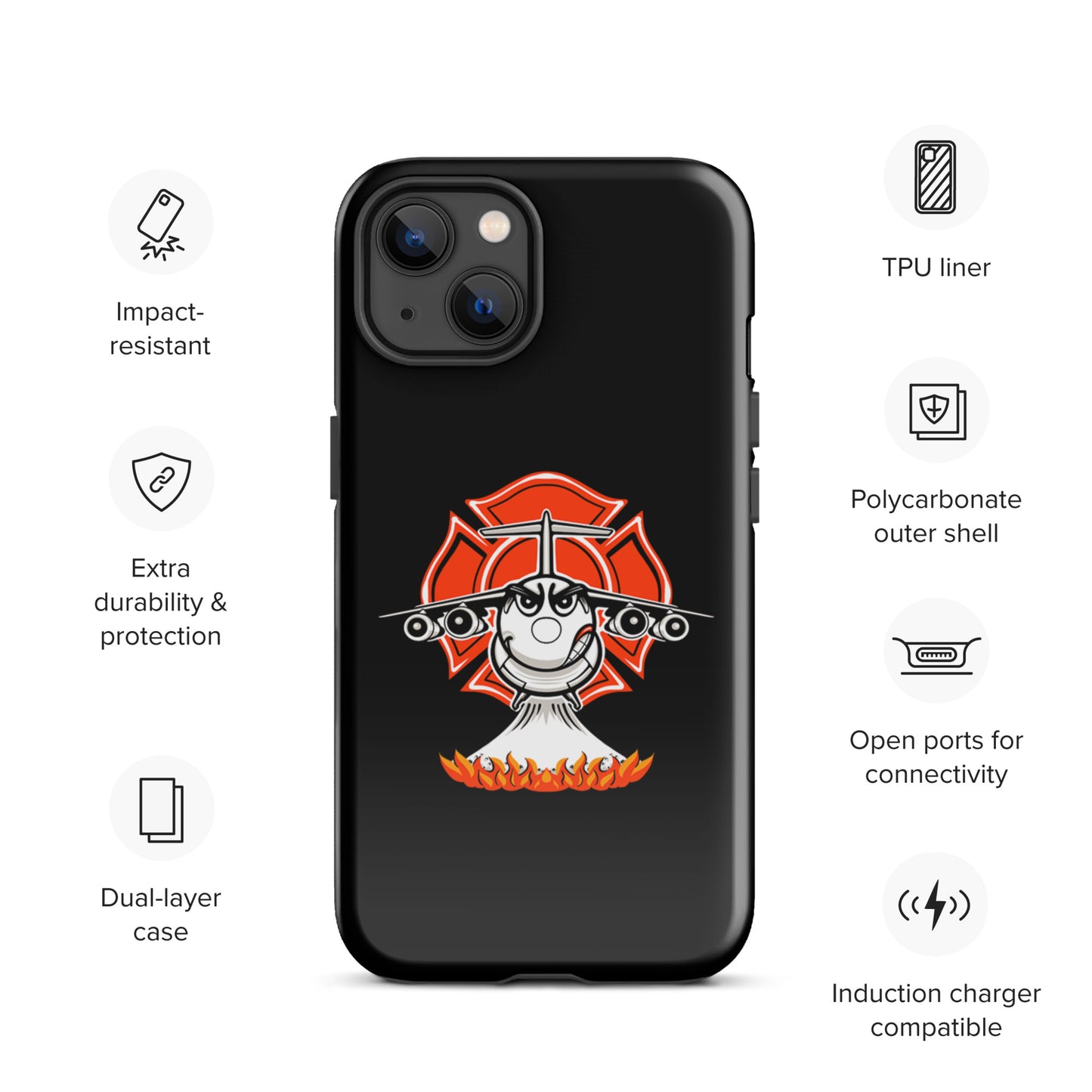 AerialFire BAE-146 Cartoon Tough Case for iPhone®