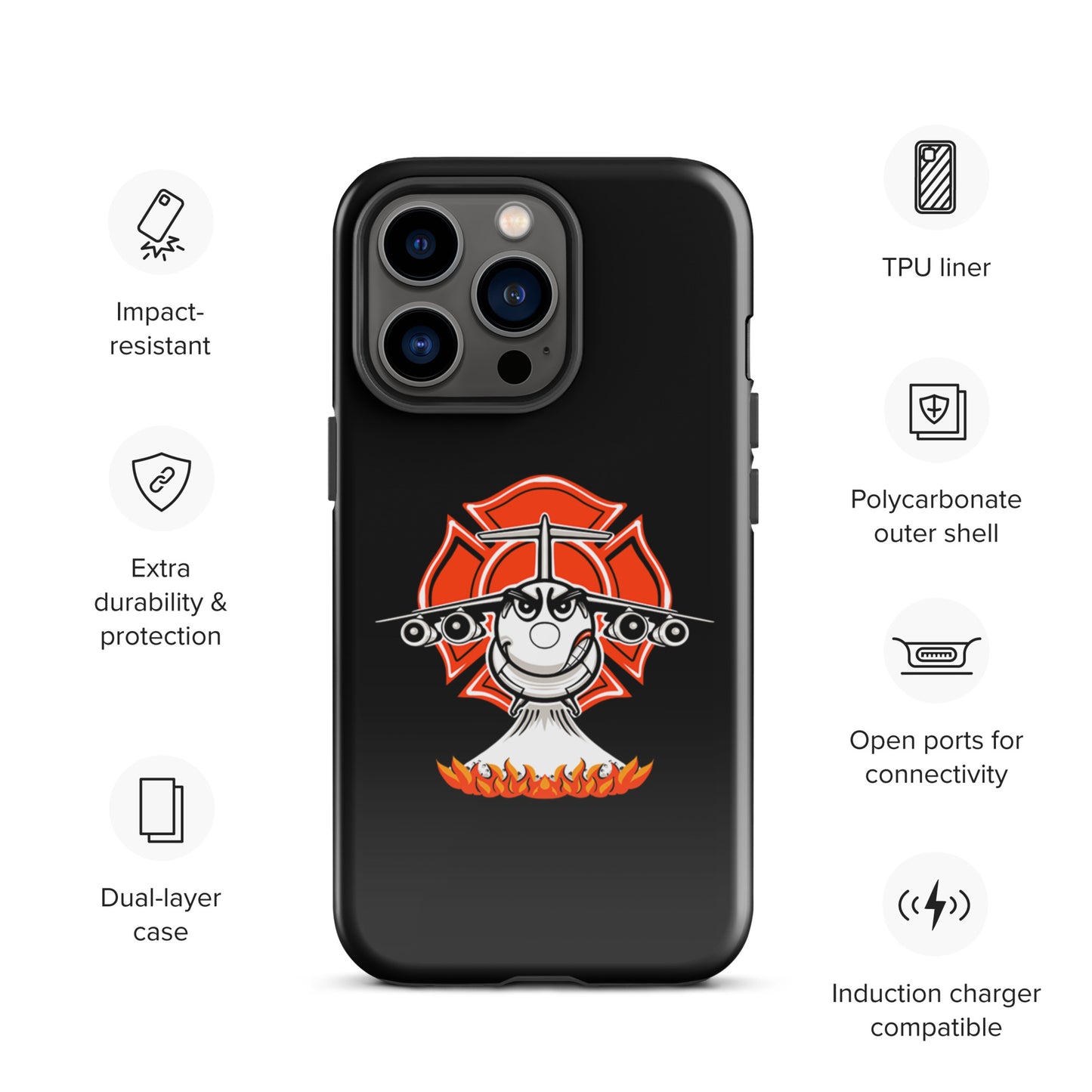 AerialFire BAE-146 Cartoon Tough Case for iPhone®