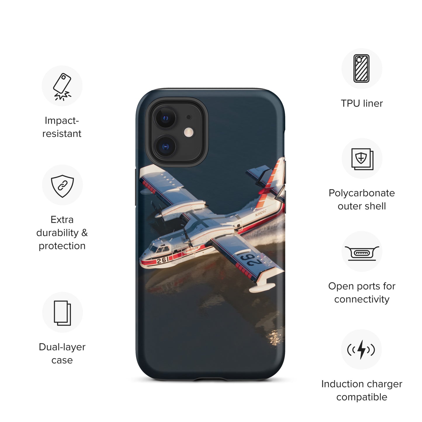 AerialFire CL-415 Tough Case for iPhone®