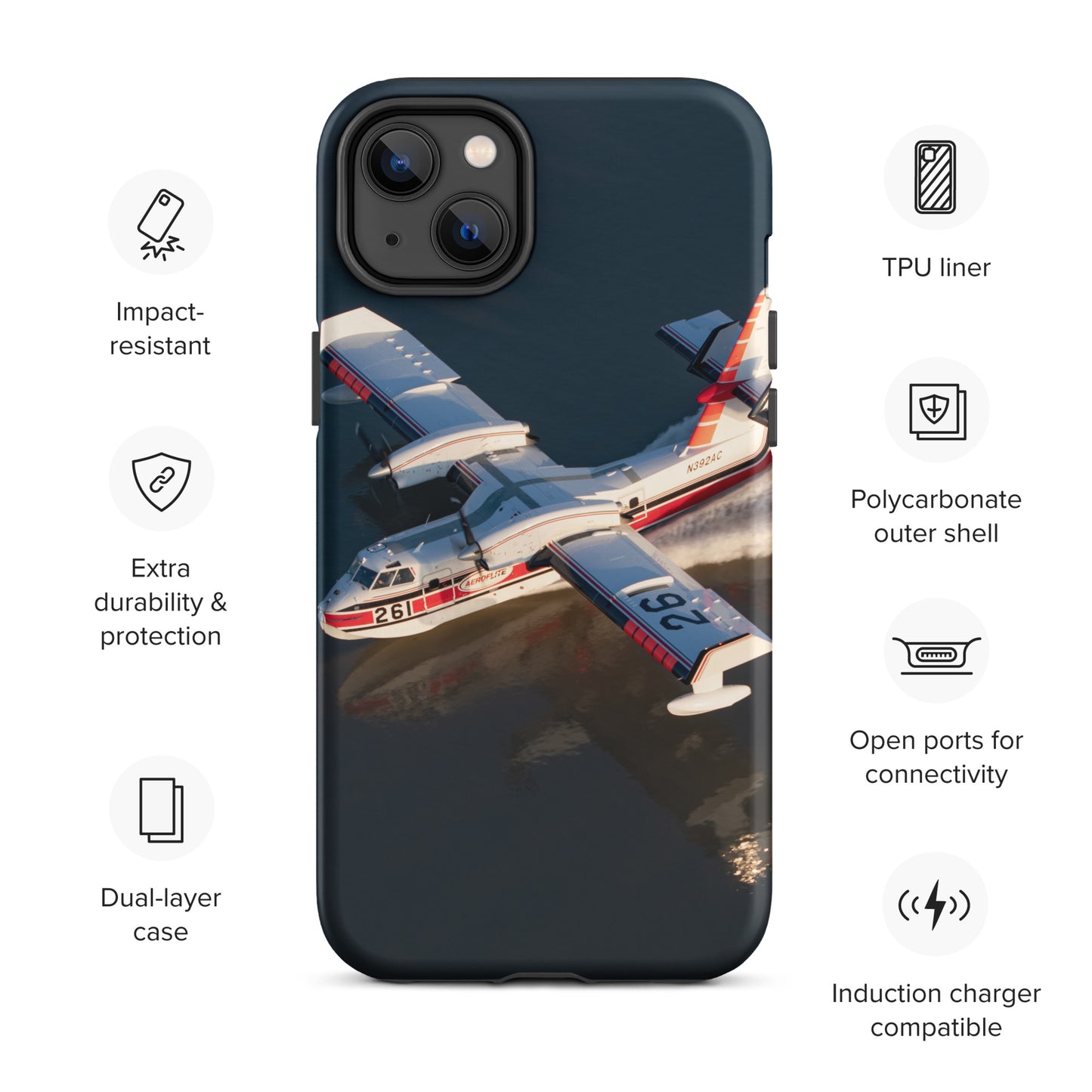AerialFire CL-415 Tough Case for iPhone®