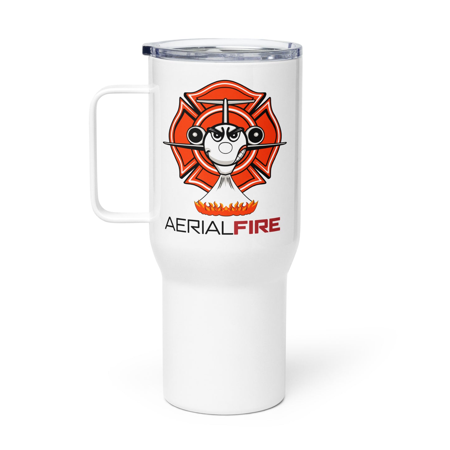 AerialFire MD-87 Cartoon Travel mug with a handle