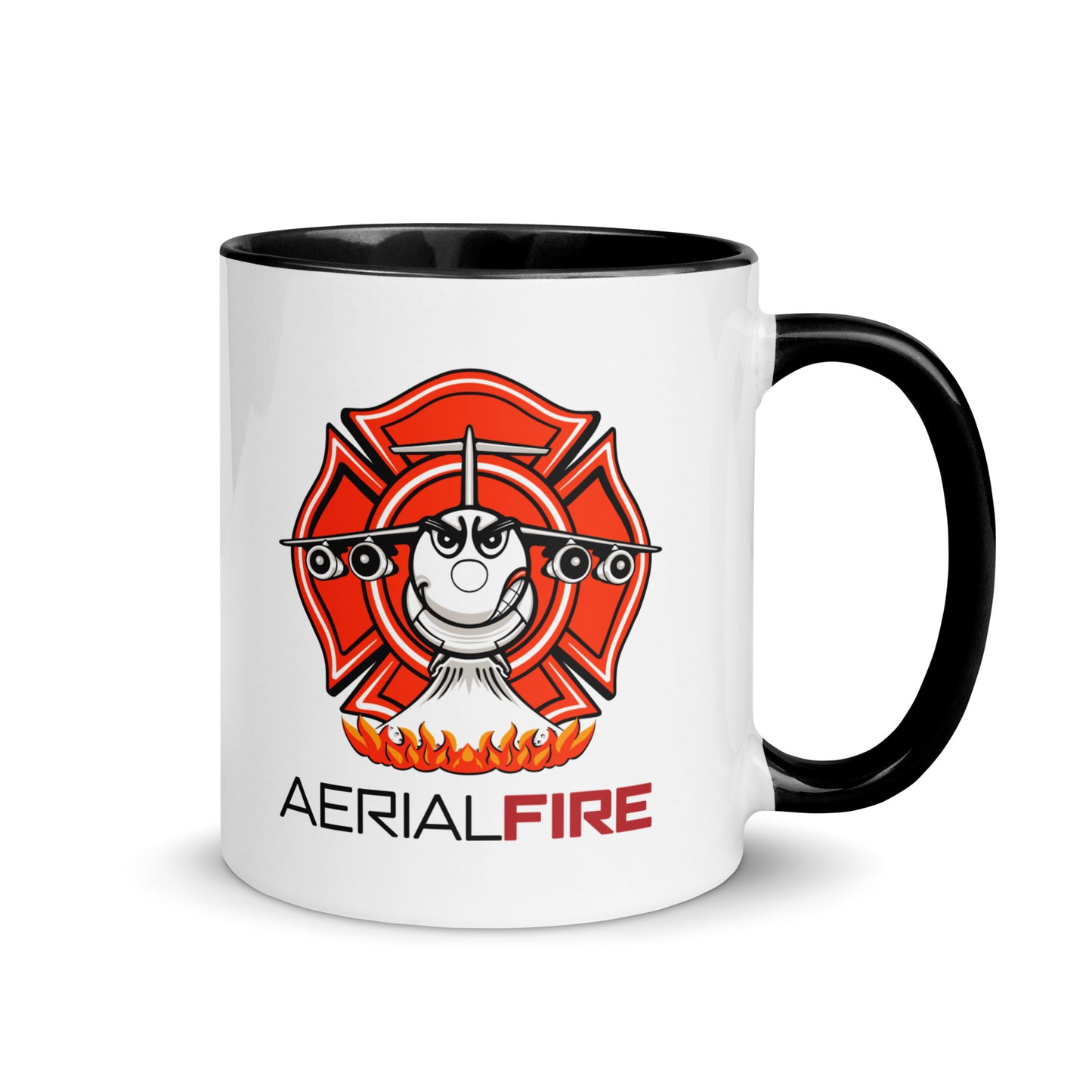 AerialFire BAE146/RJ85 Cartoon Mug with Color Inside