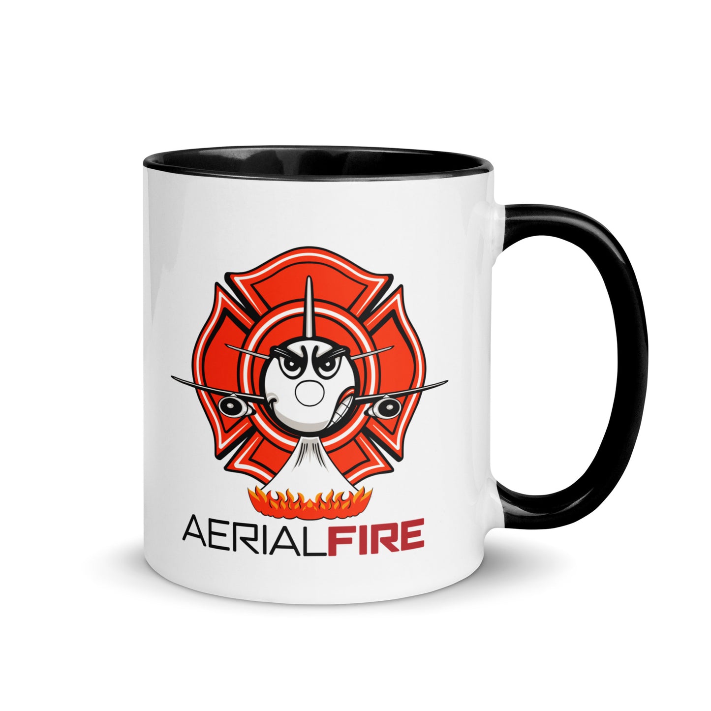 AerialFire 737 Cartoon Mug with Color Inside