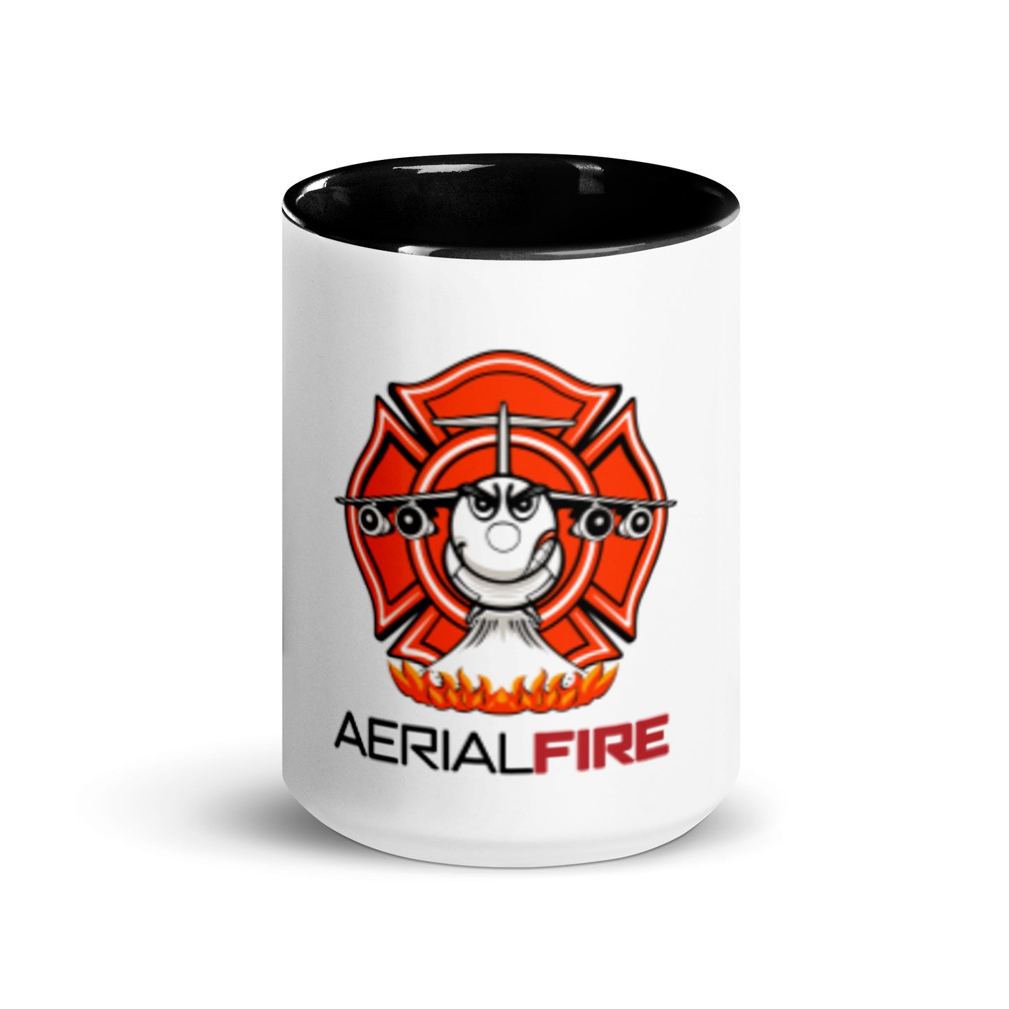 AerialFire BAE146/RJ85 Cartoon Mug with Color Inside