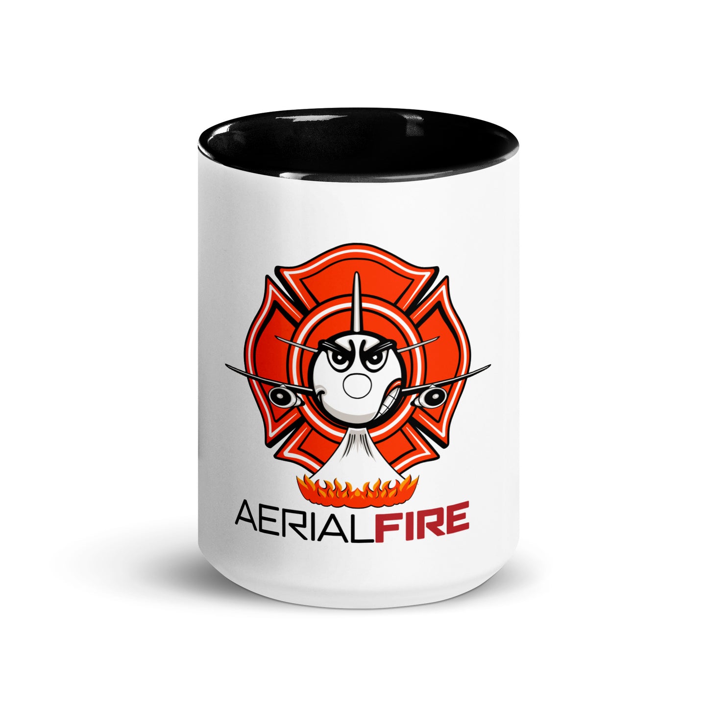 AerialFire 737 Cartoon Mug with Color Inside