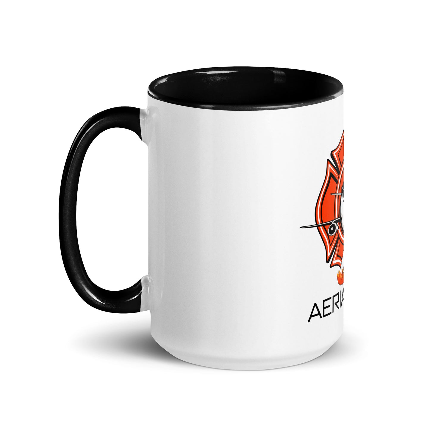 AerialFire 737 Cartoon Mug with Color Inside