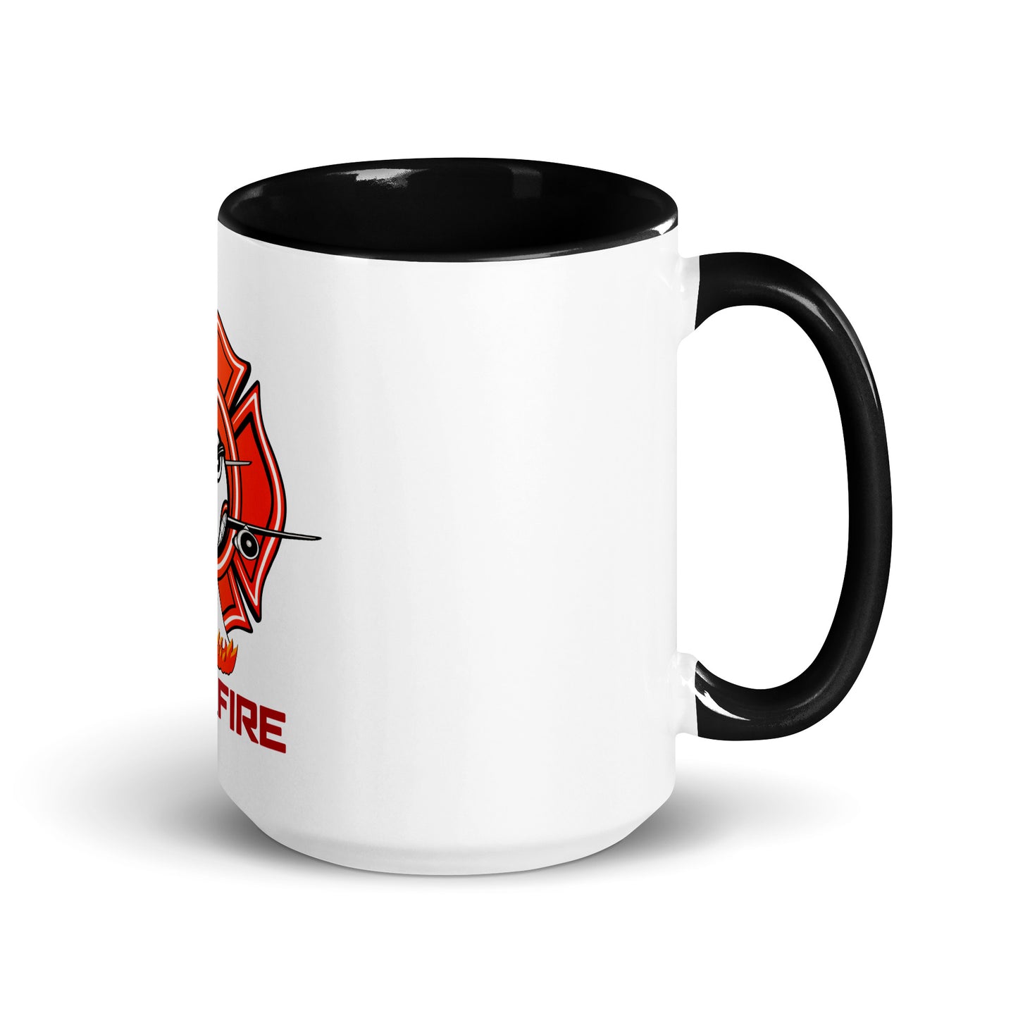 AerialFire 737 Cartoon Mug with Color Inside
