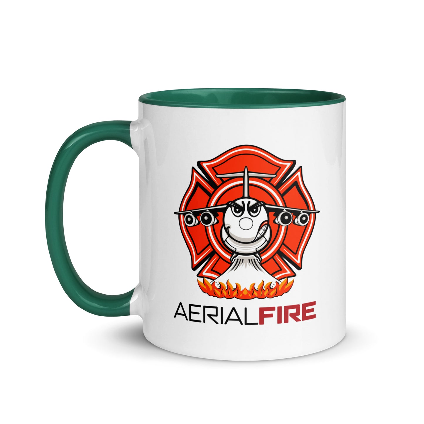 AerialFire BAE146/RJ85 Cartoon Mug with Color Inside