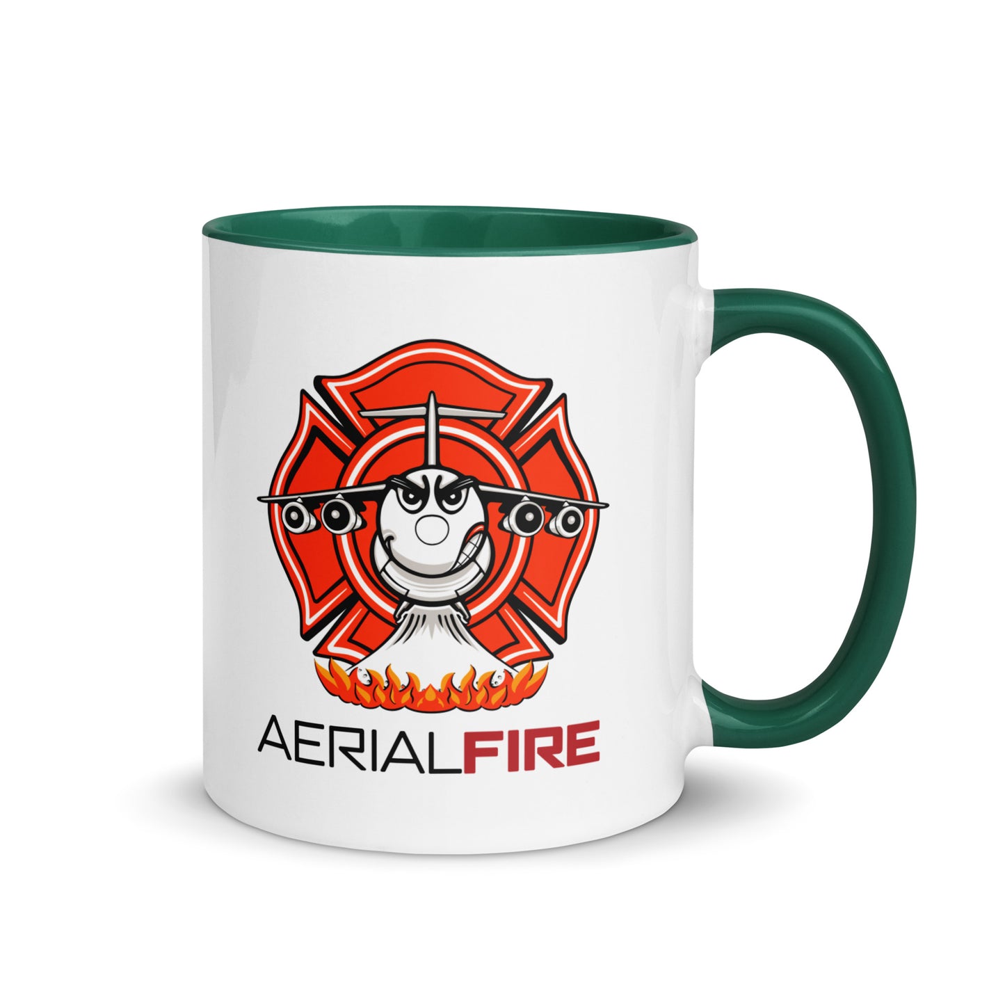 AerialFire BAE146/RJ85 Cartoon Mug with Color Inside