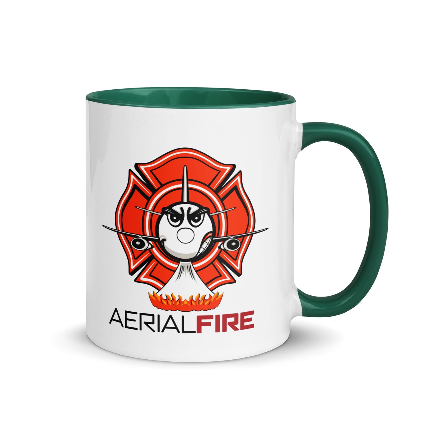 AerialFire 737 Cartoon Mug with Color Inside
