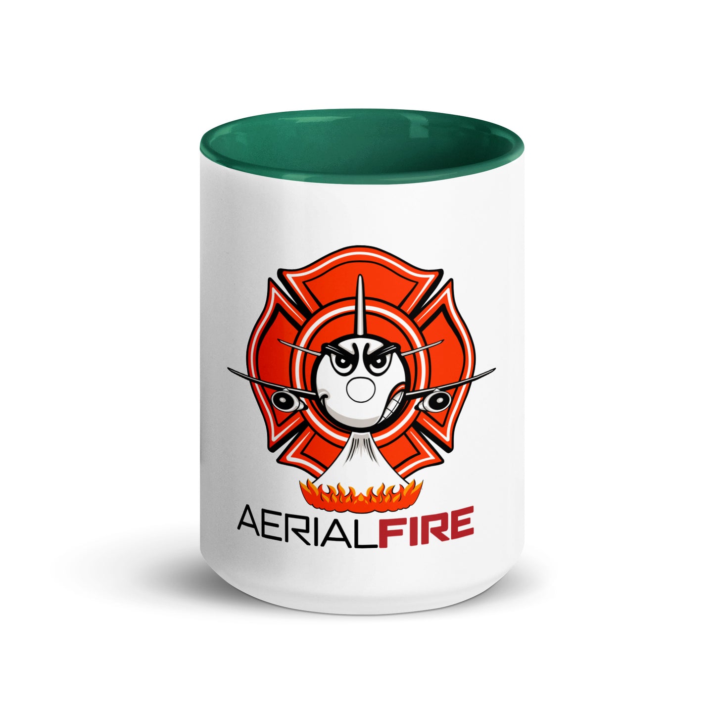 AerialFire 737 Cartoon Mug with Color Inside