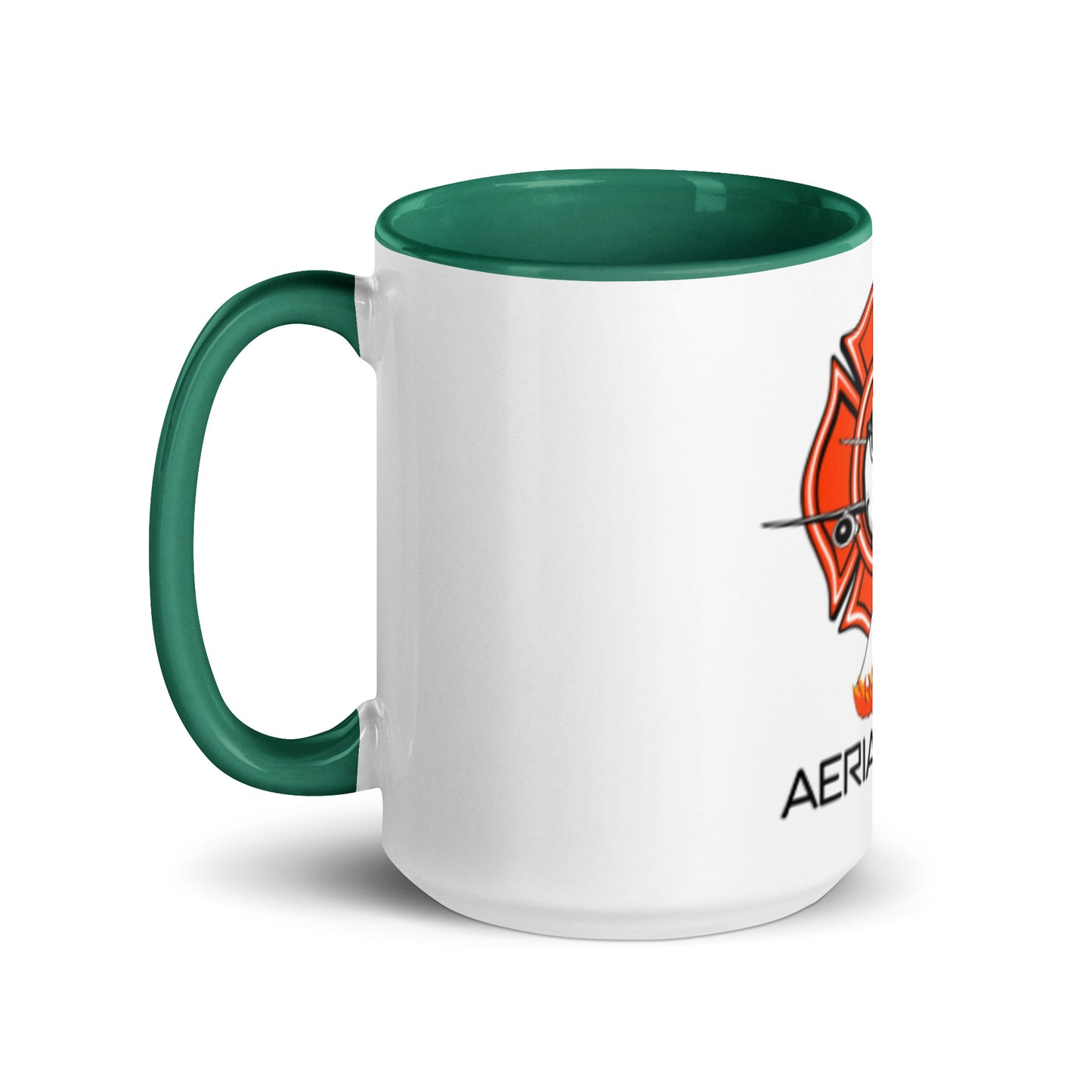 AerialFire DC-10 Cartoon Mug with Color Inside