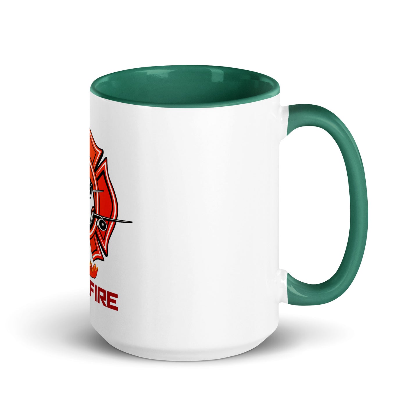 AerialFire 737 Cartoon Mug with Color Inside
