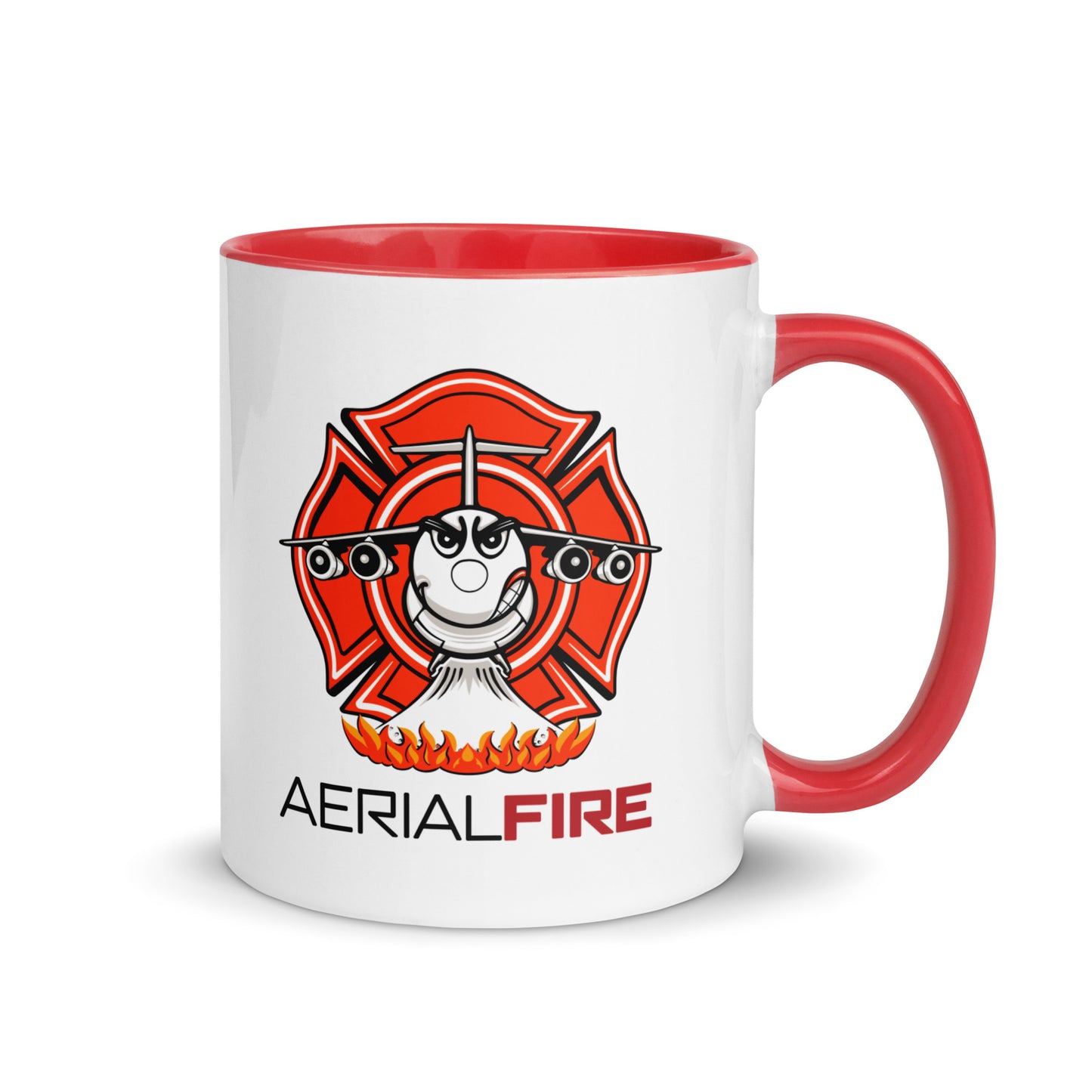 AerialFire BAE146/RJ85 Cartoon Mug with Color Inside