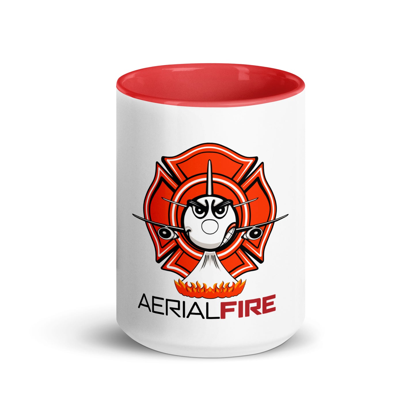 AerialFire 737 Cartoon Mug with Color Inside