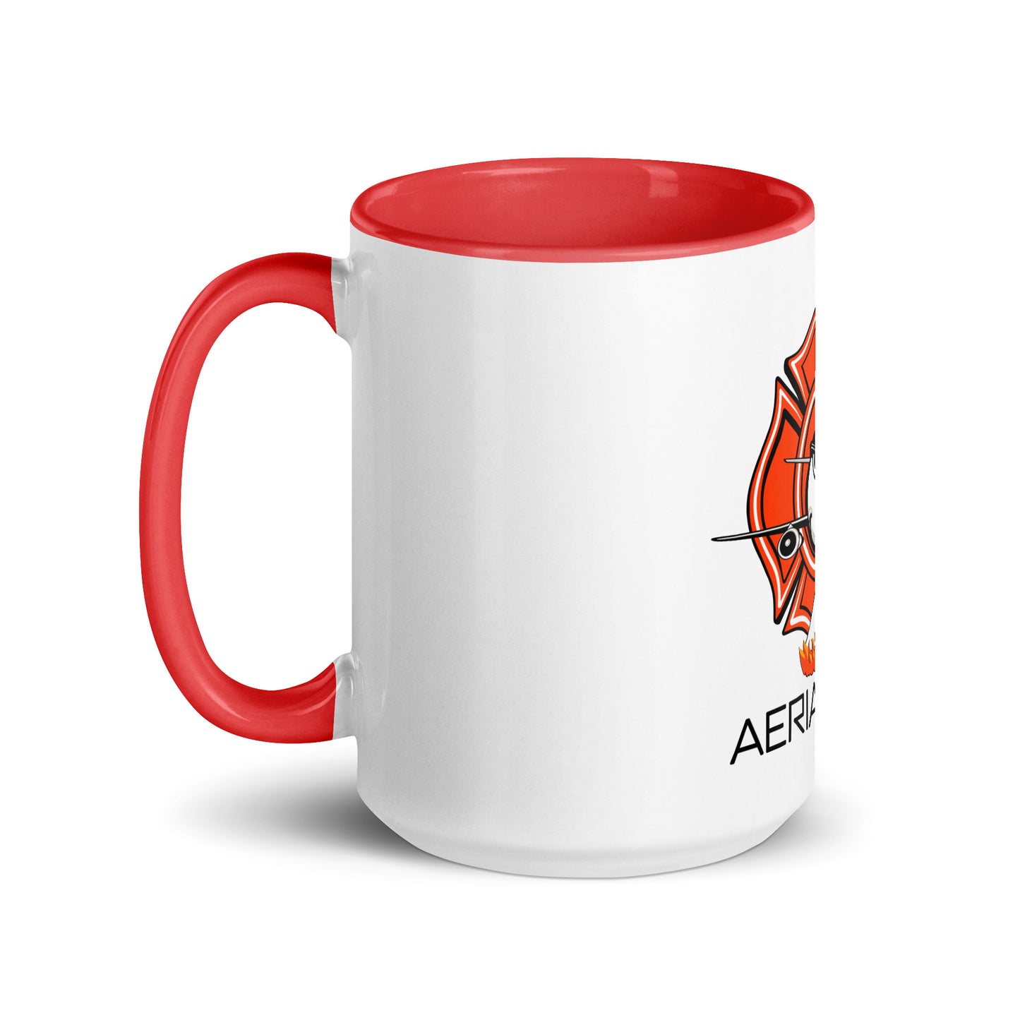 AerialFire 737 Cartoon Mug with Color Inside