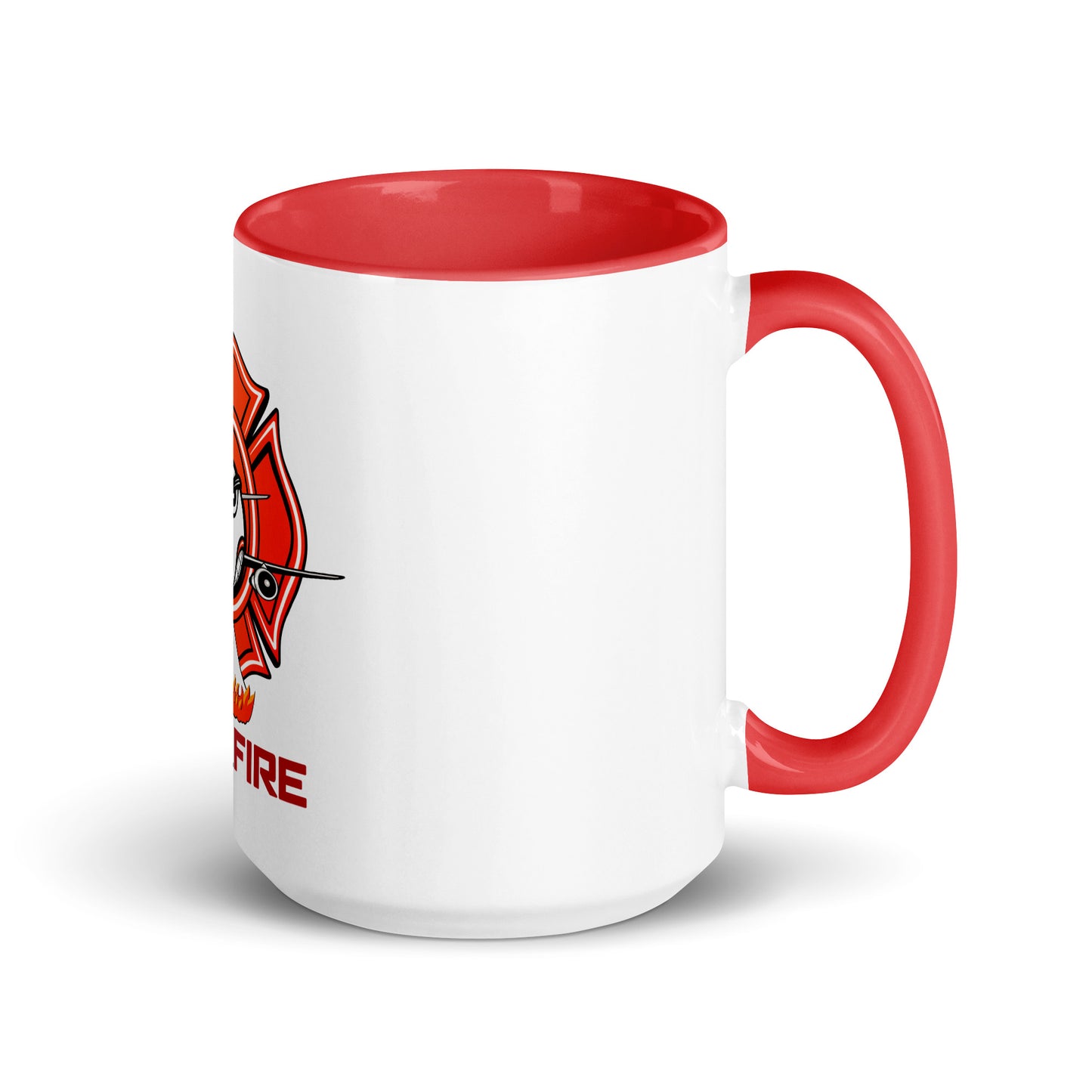 AerialFire 737 Cartoon Mug with Color Inside