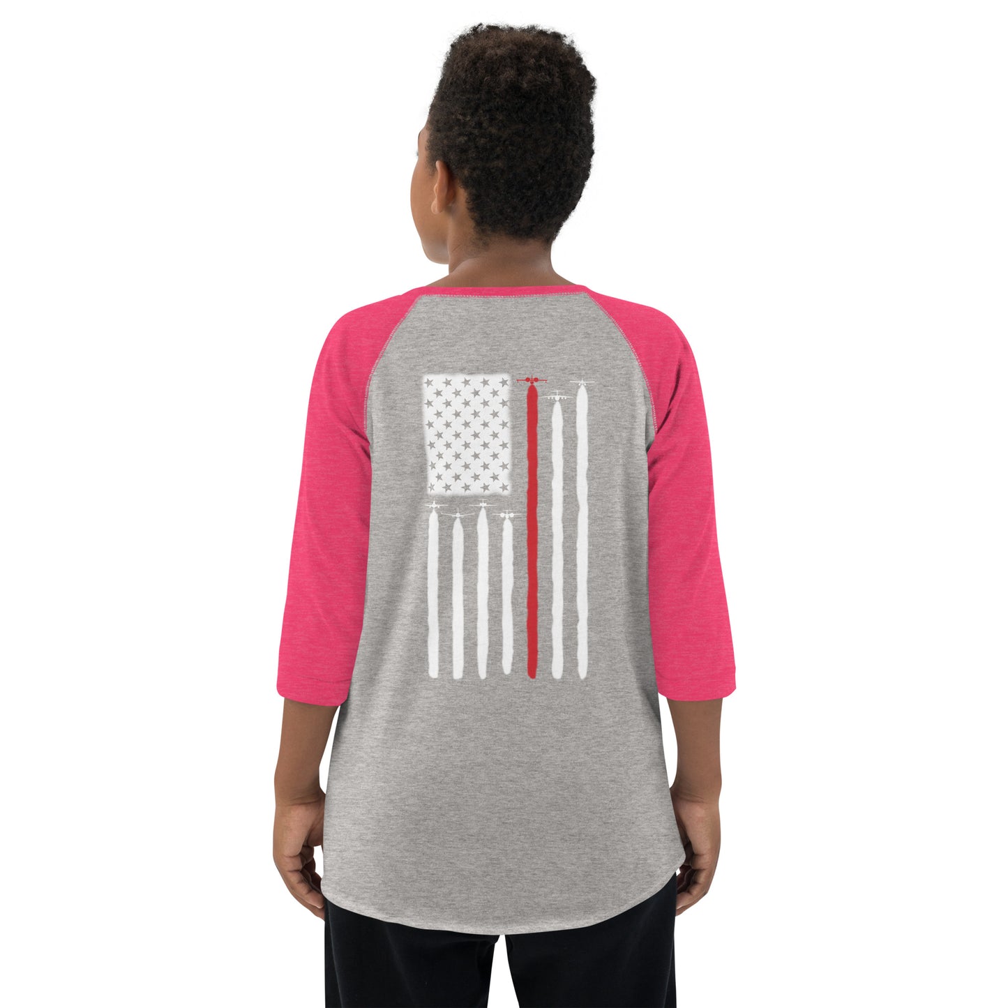 AerialFire Fixed-Wing Flat Youth Baseball Shirt