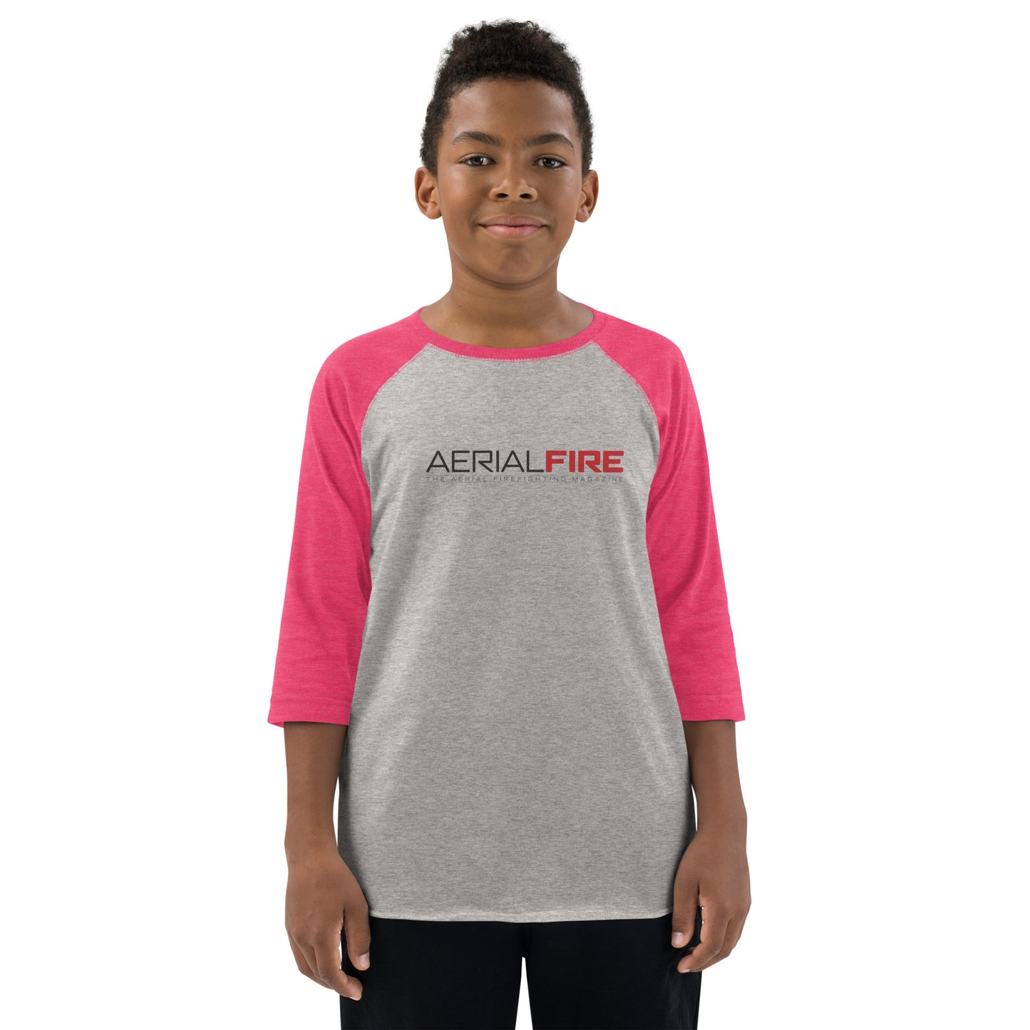 AerialFire Fixed-Wing Flat Youth Baseball Shirt