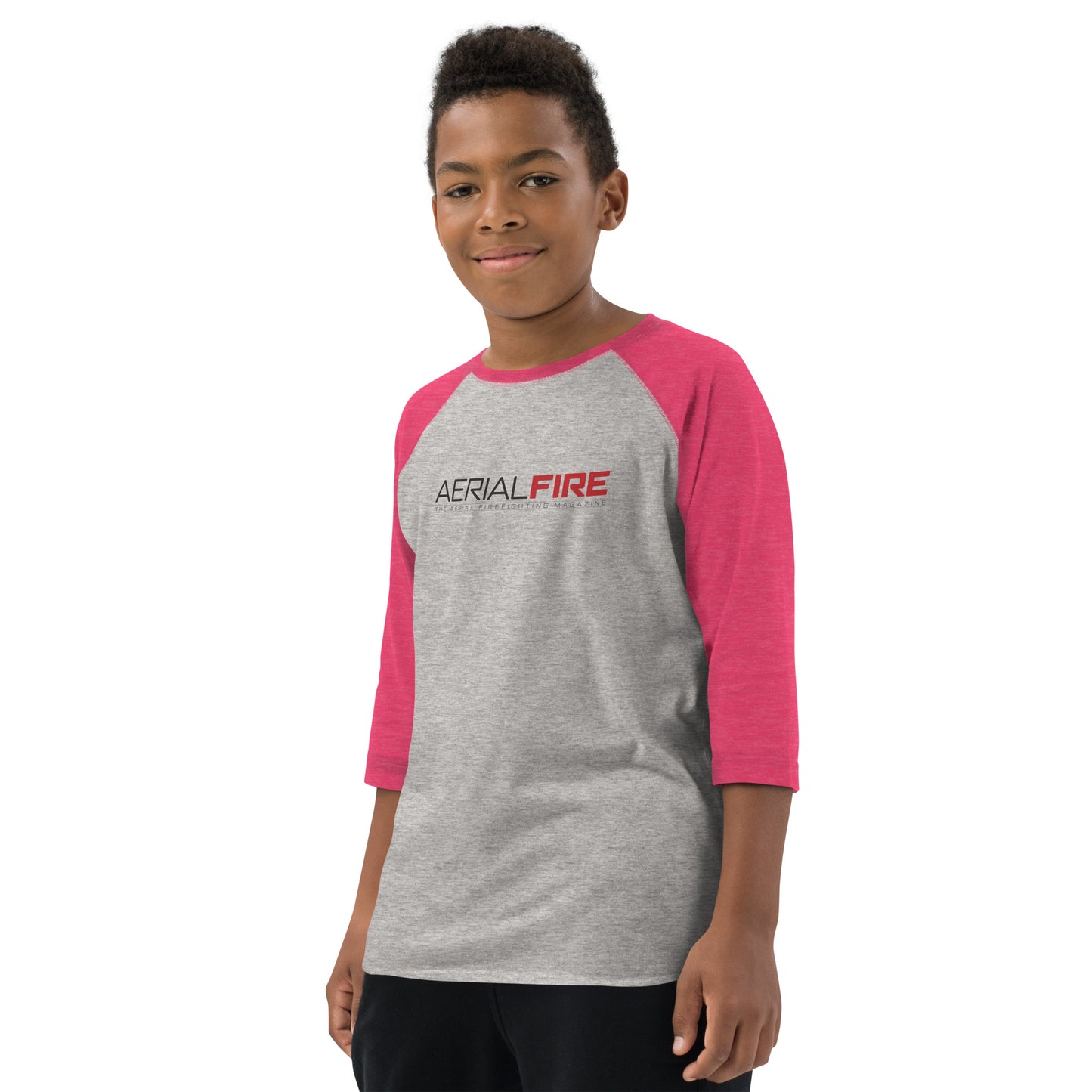 AerialFire Fixed-Wing Flat Youth Baseball Shirt