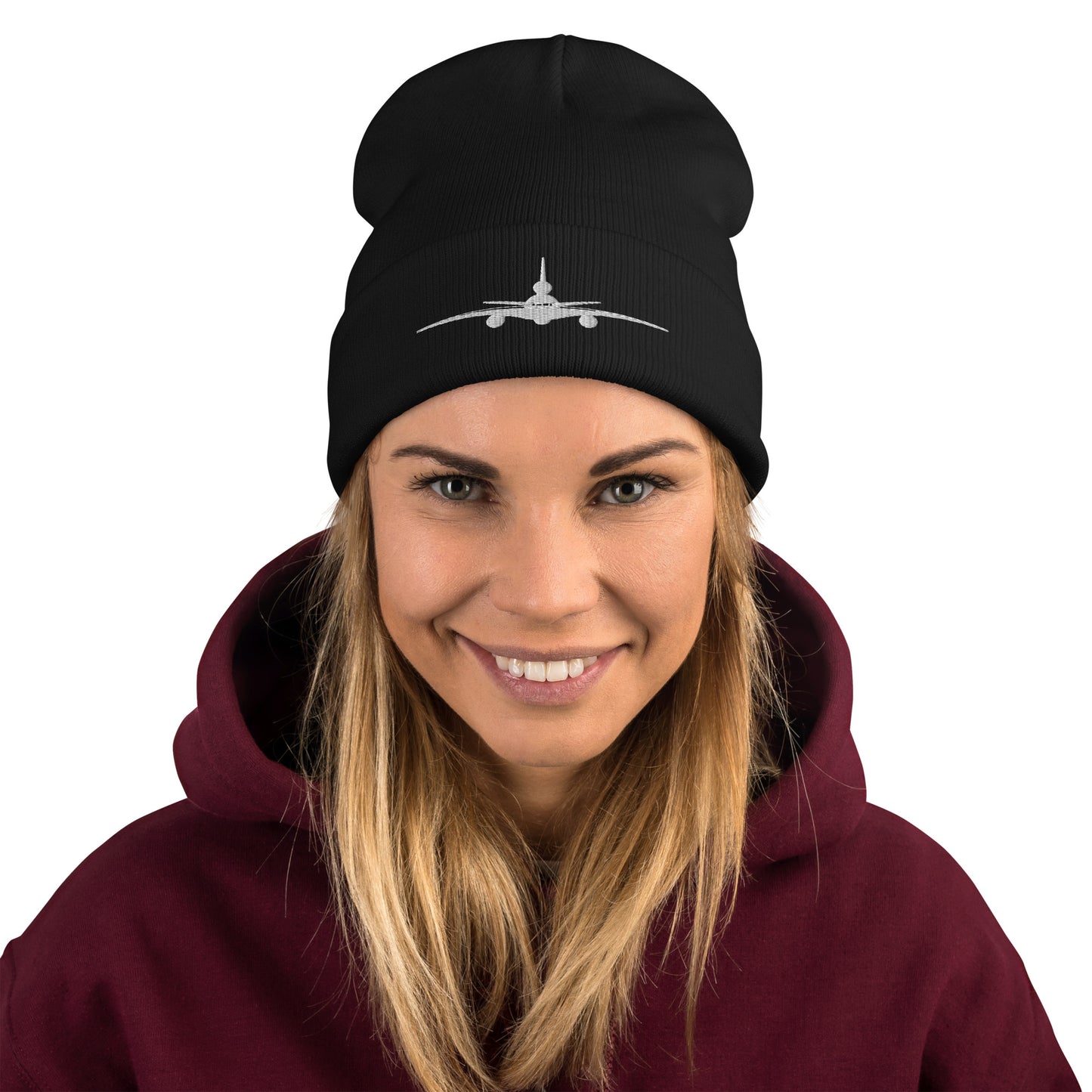 AerialFire DC-10 Embroidered Beanie