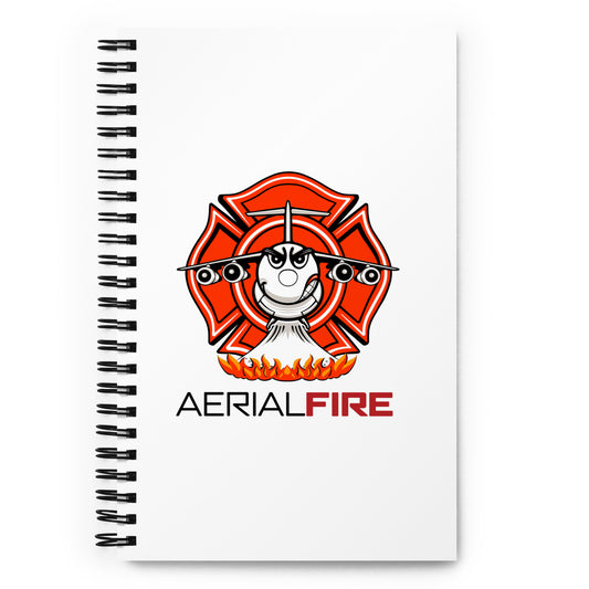 AerialFire BAE146/RJ85 Cartoon Spiral notebook