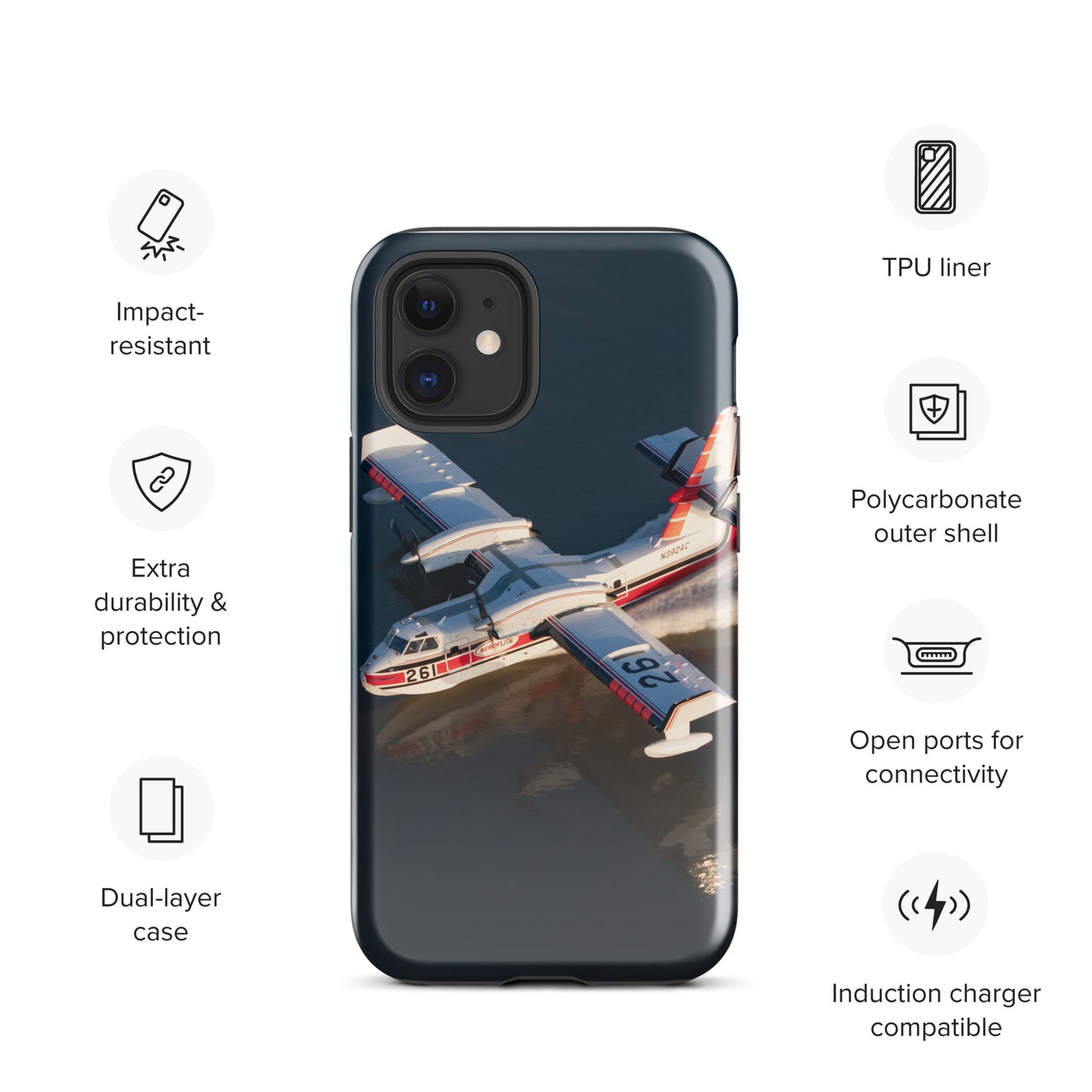 AerialFire CL-415 Tough Case for iPhone®