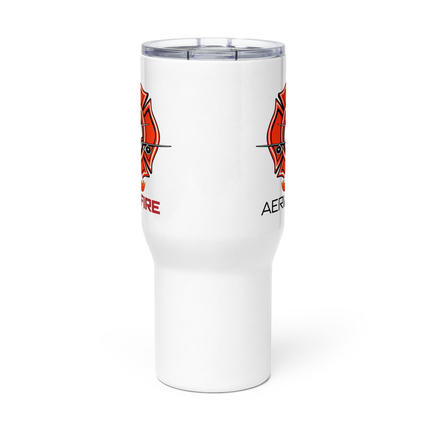 AerialFire 737 Cartoon Travel mug with a handle