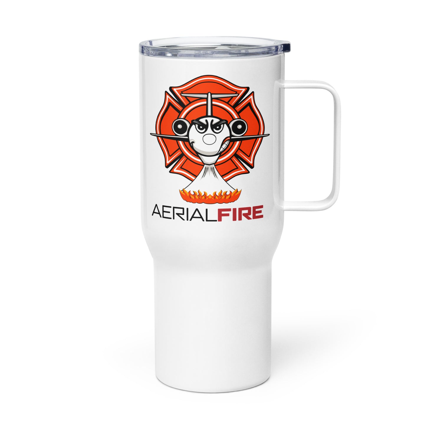 AerialFire MD-87 Cartoon Travel mug with a handle